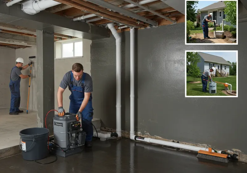 Basement Waterproofing and Flood Prevention process in Kannapolis, NC